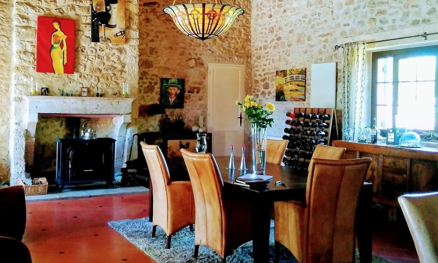 Luxury B&B Maison à votre Santé, in Bordeaux wine region Savignac-de-Duras Esterno foto