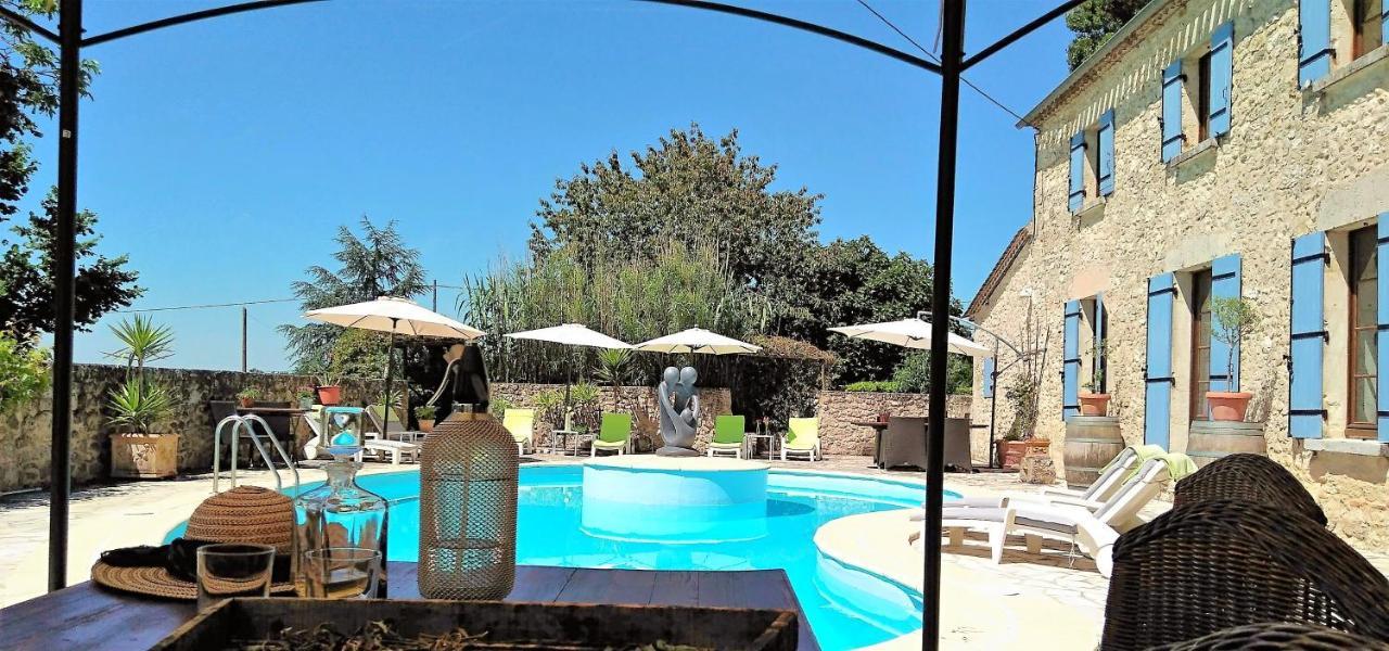 Luxury B&B Maison à votre Santé, in Bordeaux wine region Savignac-de-Duras Esterno foto